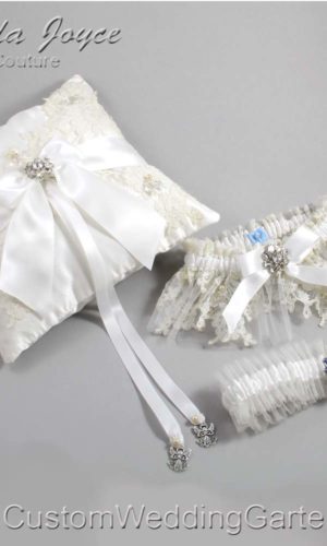 Custom leather wedding Bridal garter - DEPOSIT – Harvard and Hide