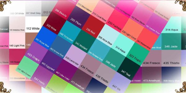 Shop-Wedding Garters-by-Satin-Color-Color-Chart