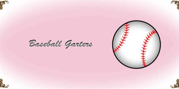 Baseball-Wedding-Garters Collection-Bridal-Garters-Prom Garters- Custom Wedding garters Linda Joyce Couture