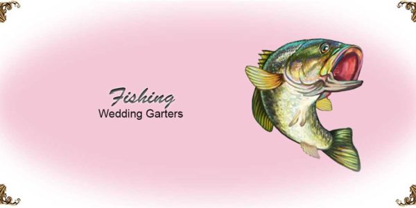 Fishing-Wedding-Garters Collection-Bridal-Garters-Prom Garters- Custom Wedding garters Linda Joyce Couture