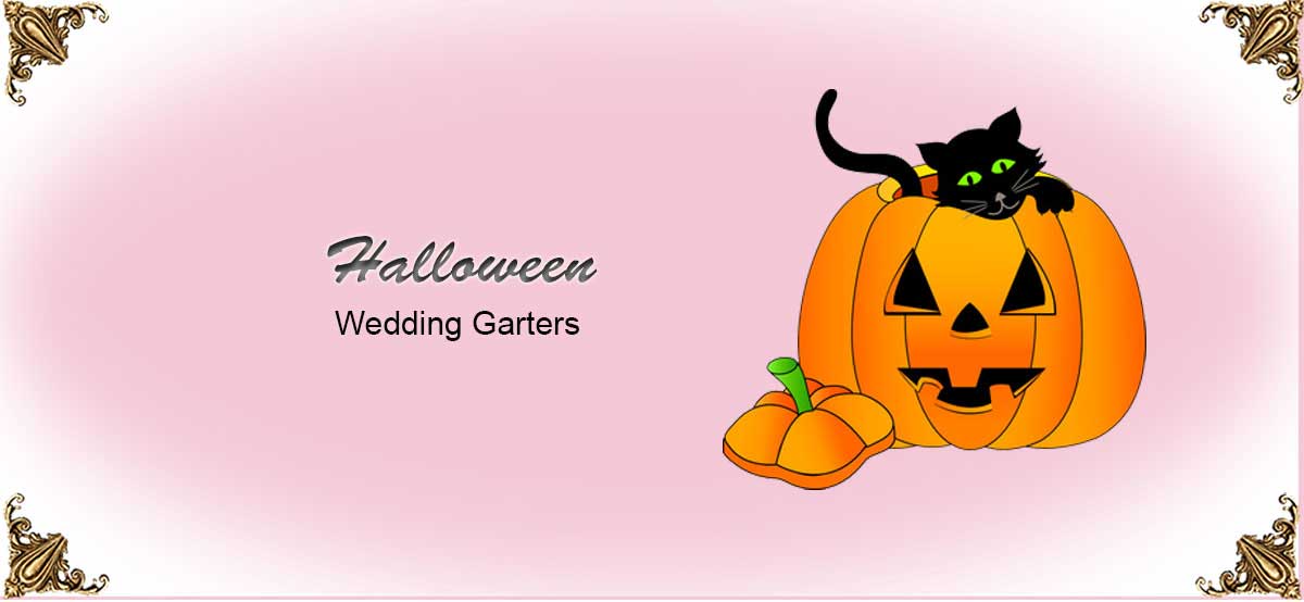 Halloween-Wedding-Garters