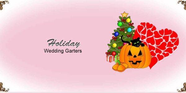 Holiday-Wedding-Garters Collection-Bridal-Garters-Prom Garters- Custom Wedding garters Linda Joyce Couture