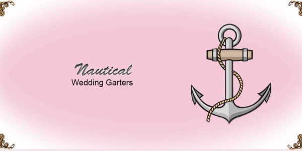 Nautical-Wedding-Garters Collection-Bridal-Garters-Prom Garters- Custom Wedding garters Linda Joyce Couture