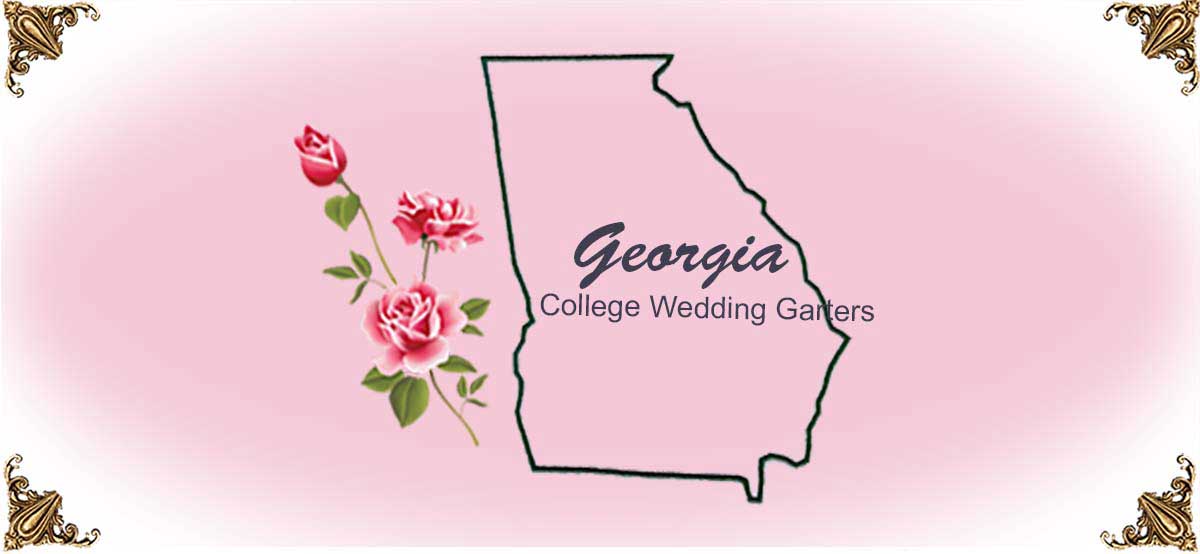 State-Georgia-College-Wedding-Garters