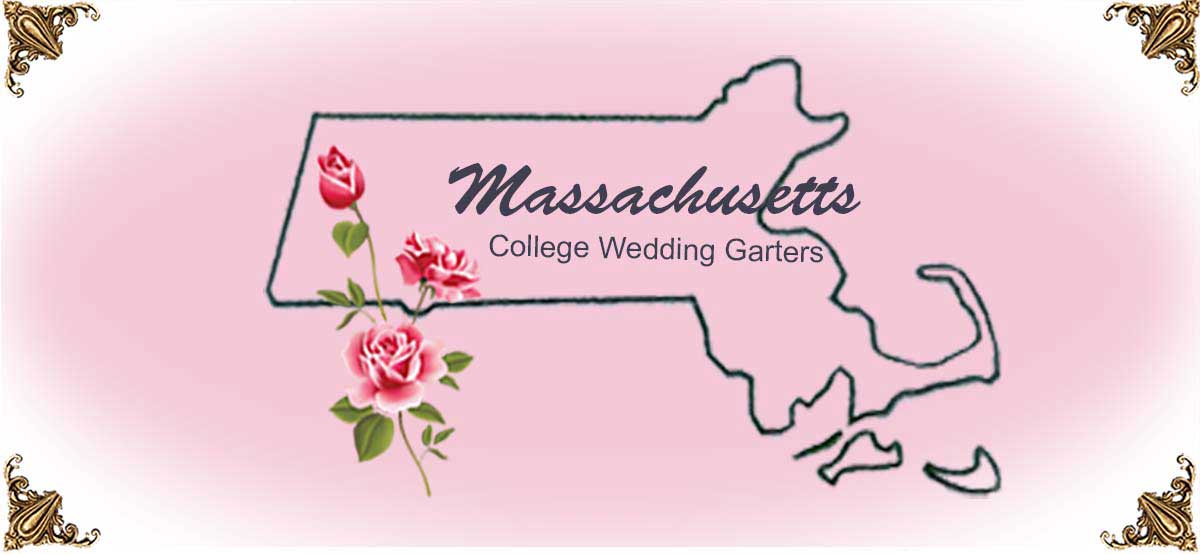 State-Massachusetts-College-Wedding-Garters