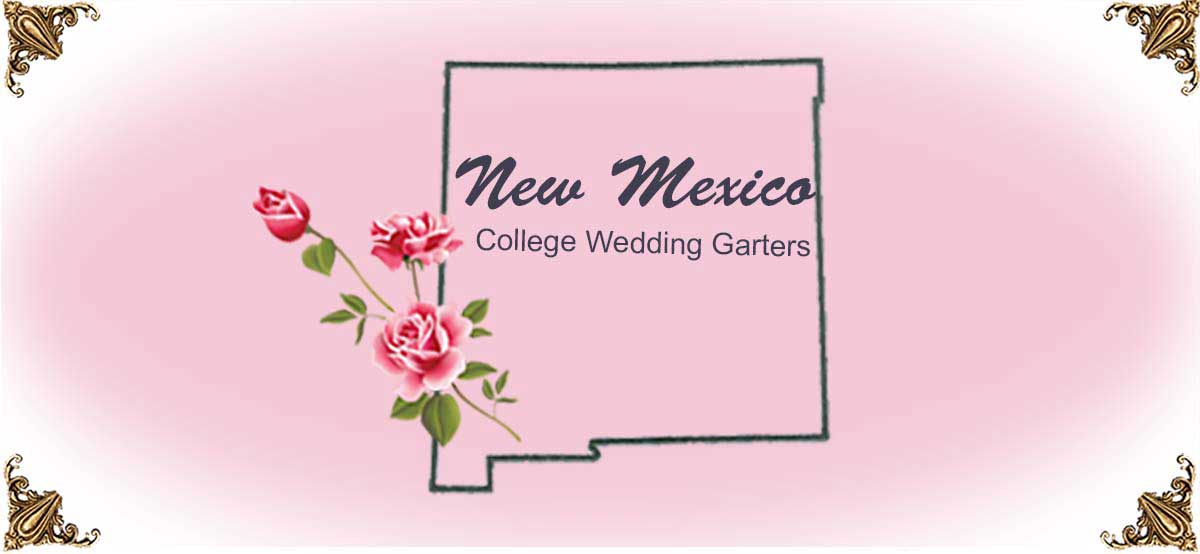 State-New-Mexico-College-Wedding-Garters