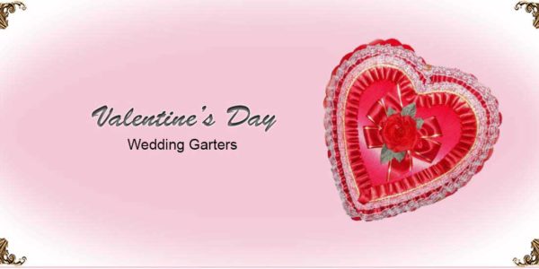 Valentines-Day-Wedding-Garters Collection-Bridal-Garters-Prom Garters- Custom Wedding garters Linda Joyce Couture