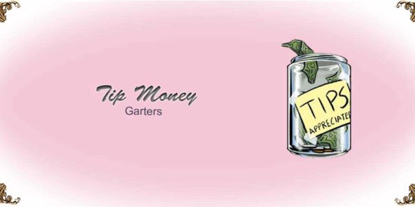 Tip-Money-Garters Collection-Bridal-Garters-Prom Garters- Custom Wedding garters Linda Joyce Couture