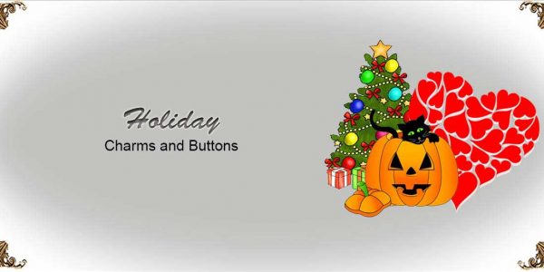 Charms-and-Buttons-Holiday Garters Collection-Bridal-Garters-Prom Garters- Custom Wedding garters Linda Joyce Couture