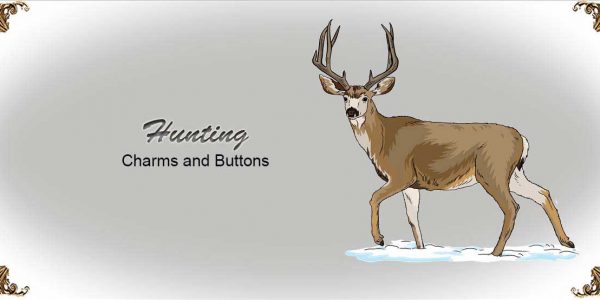 Charms-and-Buttons-Hunting Garters Collection-Bridal-Garters-Prom Garters- Custom Wedding garters Linda Joyce Couture