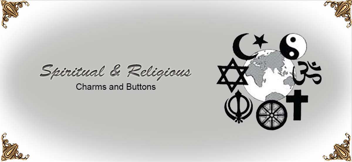 Charms-and-Buttons-Spiritual-and-Religious