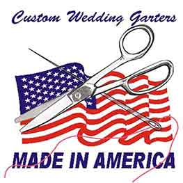Custom Wedding Garters Made in the USA