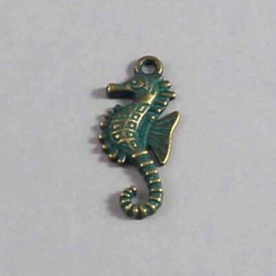 Nautical Wedding Garter / Seahorse / Beach Wedding Garter / Under the Sea Wedding / Marine Life / Ocean  / Sailor / Seaman - Charm-007 / Wedding Garters / Bridal Garter / Prom Garter / Linda Joyce Couture