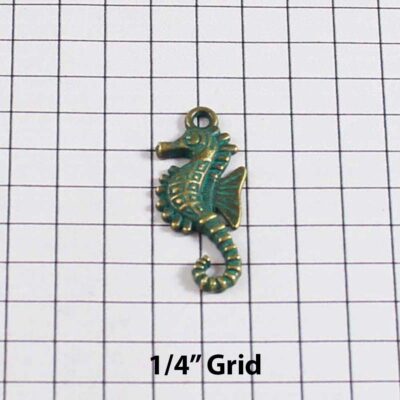 Nautical Wedding Garter / Seahorse / Beach Wedding Garter / Under the Sea Wedding / Marine Life / Ocean  / Sailor / Seaman - Charm-007 / Wedding Garters / Bridal Garter / Prom Garter / Linda Joyce Couture