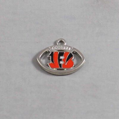 Cincinnati Bengals Wedding Garter / NFL / Football - Charm-018 / Wedding Garters / Bridal Garter / Prom Garter / Linda Joyce Couture