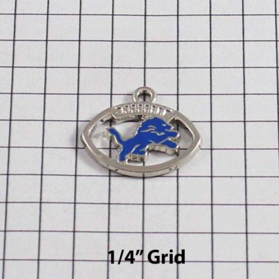 Detroit Lions Wedding Garter / NFL / Football  - Charm-020 / Wedding Garters / Bridal Garter / Prom Garter / Linda Joyce Couture