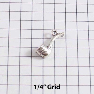 The Little Mermaid Wedding Garter / Princess Ariel / Snarfblatt / Pipe / Smoking / Disney  - Charm-033 / Wedding Garters / Bridal Garter / Prom Garter / Linda Joyce Couture