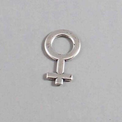 Gender Wedding Garter / Female / Gay / Pride / LGBTQ - Charm-036 / Wedding Garters / Bridal Garter / Prom Garter / Linda Joyce Couture