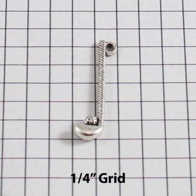 Golf Wedding Garter / Golf Club - Charm-044 / Wedding Garters / Bridal Garter / Prom Garter / Linda Joyce Couture