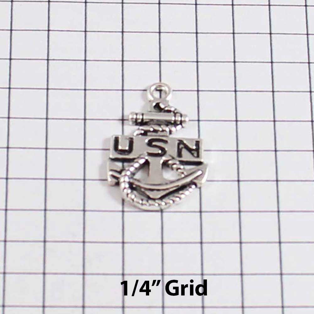 US Navy Wedding Garter / Military - Charm-048