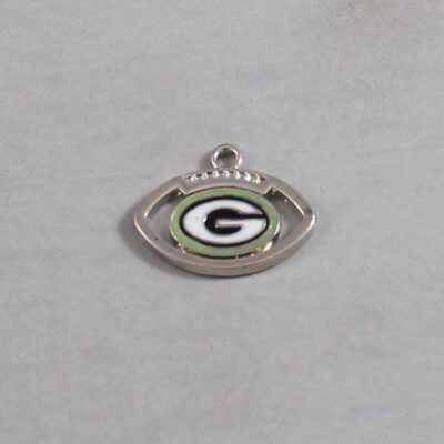 Green Bay Packers Wedding Garter / NFL / Football - Charm-049 / Wedding Garters / Bridal Garter / Prom Garter / Linda Joyce Couture