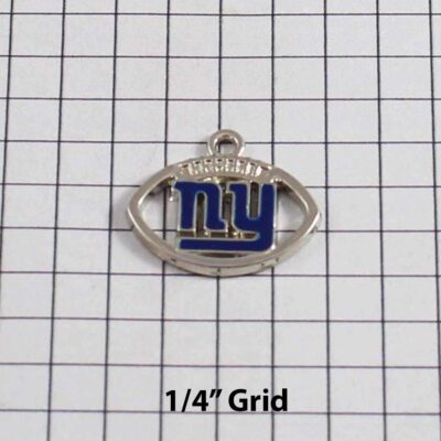 New York Giants Wedding Garter / NFL / Football - Charm-051 / Wedding Garters / Bridal Garter / Prom Garter / Linda Joyce Couture