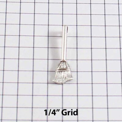 Broom / Poor Cinderella Wedding Garter / Maid / Housekeeping - Charm-052 / Wedding Garters / Bridal Garter / Prom Garter / Linda Joyce Couture