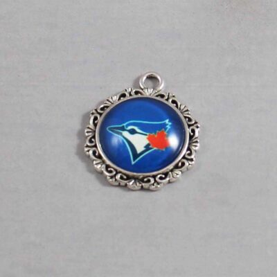 Toronto Blue Jays Wedding Garter / MLB / Baseball - Charm-064 / Wedding Garters / Bridal Garter / Prom Garter / Linda Joyce Couture