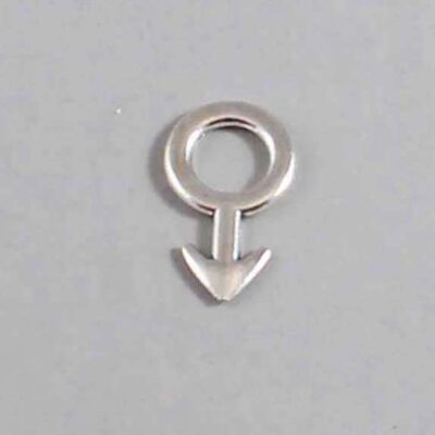 Gender Wedding Garter / Male / Gay / Pride / LGBTQ - Charm-074 / Wedding Garters / Bridal Garter / Prom Garter / Linda Joyce Couture