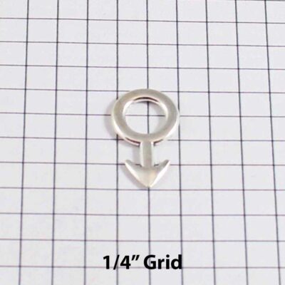 Gender Wedding Garter / Male / Gay / Pride / LGBTQ - Charm-074 / Wedding Garters / Bridal Garter / Prom Garter / Linda Joyce Couture