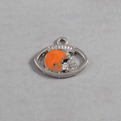 Cleveland Browns Wedding Garter / NFL / Football - Charm-076 / Wedding Garters / Bridal Garter / Prom Garter / Linda Joyce Couture