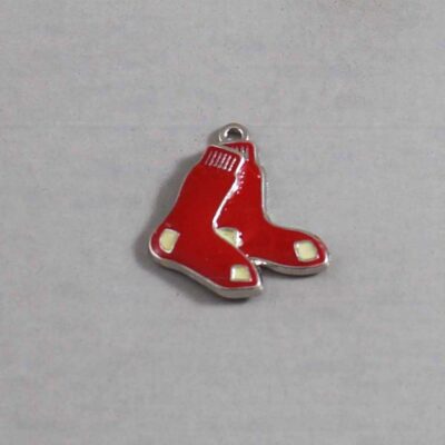 Boston Red Sox Wedding Garter / MLB / Baseball - Charm-086 / Wedding Garters / Bridal Garter / Prom Garter / Linda Joyce Couture