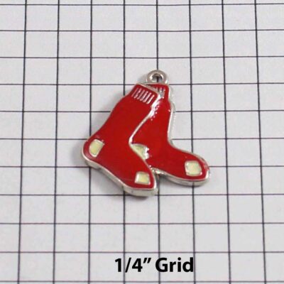 Boston Red Sox Wedding Garter / MLB / Baseball - Charm-086 / Wedding Garters / Bridal Garter / Prom Garter / Linda Joyce Couture