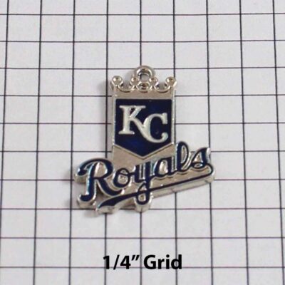 Kansas City Royals Wedding Garter / MLB / Baseball - Charm-101 / Wedding Garters / Bridal Garter / Prom Garter / Linda Joyce Couture