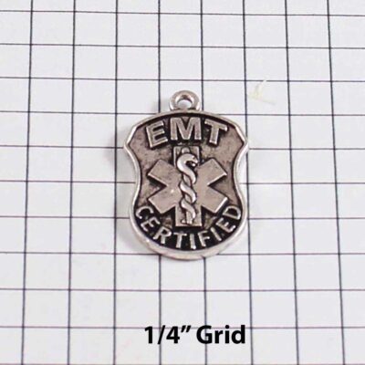 EMT Wedding Garter /  Paramedic / Ambulance / Emergency Medical Technician / - Charm-104 / Wedding Garters / Bridal Garter / Prom Garter / Linda Joyce Couture