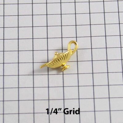 Aladdin's Lamp / Aladdin Wedding Garter / Gold / Fairy Tale - Charm-107 / Wedding Garters / Bridal Garter / Prom Garter / Linda Joyce Couture