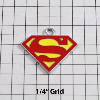 Superman Wedding Garter / DC Comics - Charm-111 / Wedding Garters / Bridal Garter / Prom Garter / Linda Joyce Couture