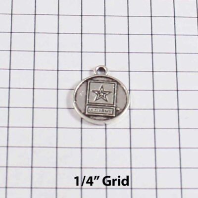 US Army Wedding Garter / Military - Charm-117 / Wedding Garters / Bridal Garter / Prom Garter / Linda Joyce Couture