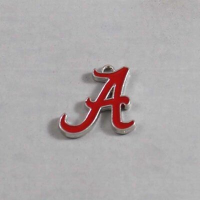 Alabama Crimson Tide Wedding Garter / University / Team / Collegiate / College / NCAA - Charm-120 / Wedding Garters / Bridal Garter / Prom Garter / Linda Joyce Couture