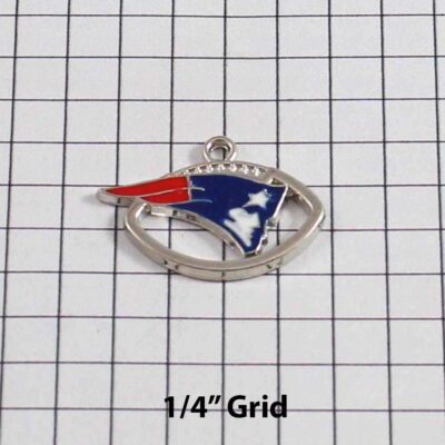 New England Patriots Wedding Garter / NFL / Football - Charm-132 / Wedding Garters / Bridal Garter / Prom Garter / Linda Joyce Couture