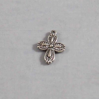 Spiritual and Religious Wedding Garter / Christian / Crucifix / Christianity / Cross / Jesus / - Charm-136 / Wedding Garters / Bridal Garter / Prom Garter / Linda Joyce Couture