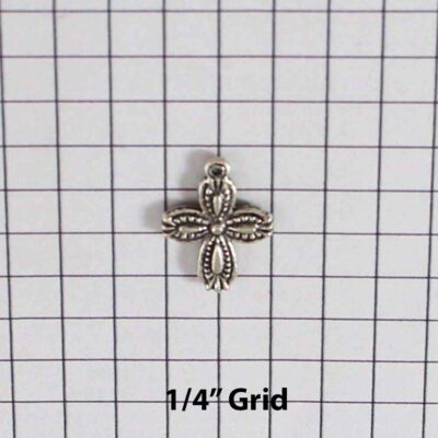 Spiritual and Religious Wedding Garter / Christian / Crucifix / Christianity / Cross / Jesus / - Charm-136 / Wedding Garters / Bridal Garter / Prom Garter / Linda Joyce Couture