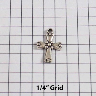 Spiritual and Religious Wedding Garter / Christian / Crucifix / Christianity / Cross / Jesus - Charm-138 / Wedding Garters / Bridal Garter / Prom Garter / Linda Joyce Couture