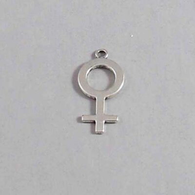 Gender Wedding Garter / Female / Gay / Pride / LGBTQ - Charm-146 / Wedding Garters / Bridal Garter / Prom Garter / Linda Joyce Couture