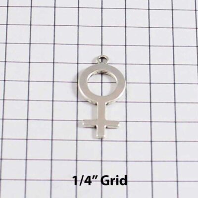 Gender Wedding Garter / Female / Gay / Pride / LGBTQ - Charm-146 / Wedding Garters / Bridal Garter / Prom Garter / Linda Joyce Couture