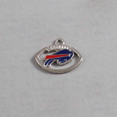 Buffalo Bills Wedding Garter / NFL / Football - Charm-152 / Wedding Garters / Bridal Garter / Prom Garter / Linda Joyce Couture