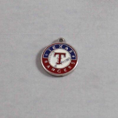 Texas Rangers Wedding Garter / MLB / Baseball - Charm-157 / Wedding Garters / Bridal Garter / Prom Garter / Linda Joyce Couture