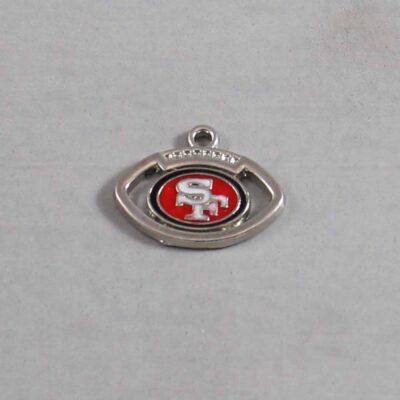 San Francisco 49ers Wedding Garter / NFL / Football - Charm-158 / Wedding Garters / Bridal Garter / Prom Garter / Linda Joyce Couture