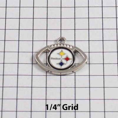 Pittsburgh Steelers Wedding Garter / NFL / Football - Charm-162 / Wedding Garters / Bridal Garter / Prom Garter / Linda Joyce Couture