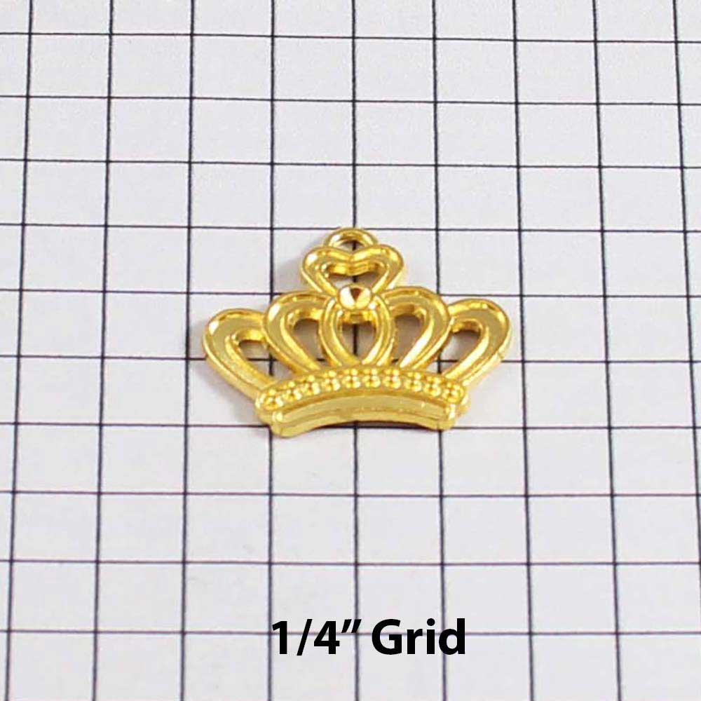 Crown Wedding Garter / Gold / - Charm-170 / Wedding Garters / Bridal Garter / Prom Garter / Linda Joyce Couture